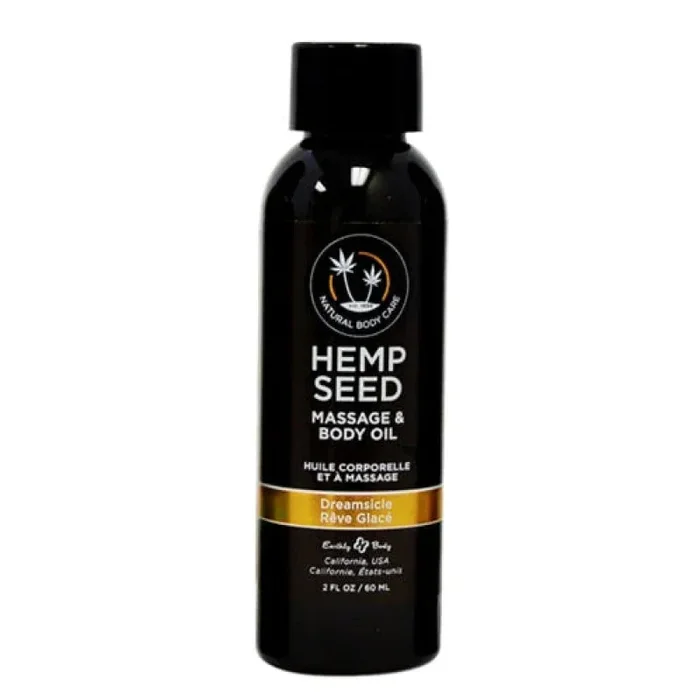 Hemp Seed Massage Oil – 2 Fl. Oz. – Dreamsicle