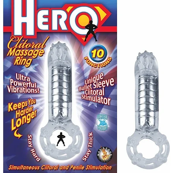 Hero Cockring & Clit Massager