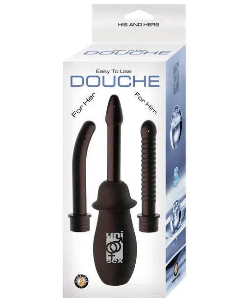 His & Hers Easy To Use Douche – Black
