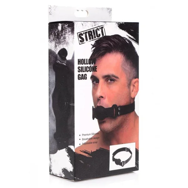 Hollow Silicone Gag