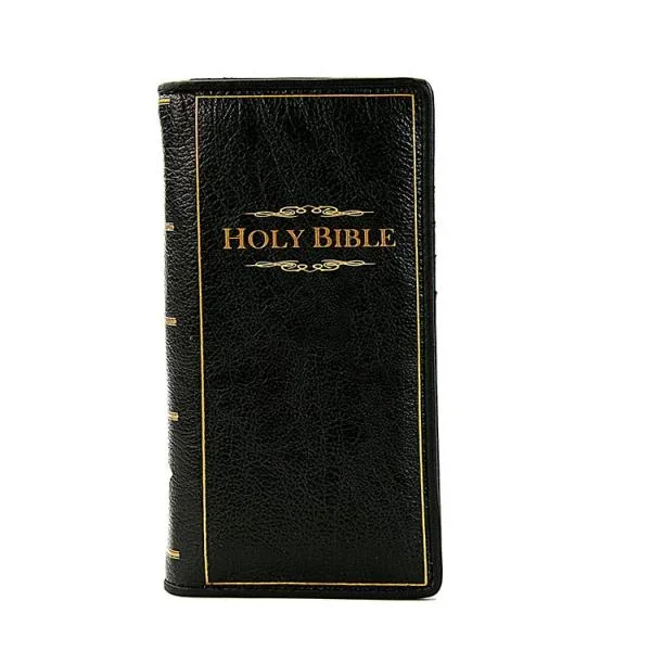 Holy Bible Wallet – Black