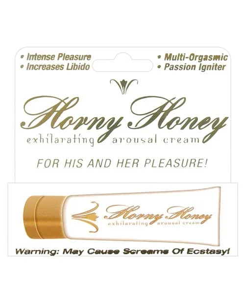 Horny Honey Stimulating Arousal Cream – 1 Oz.