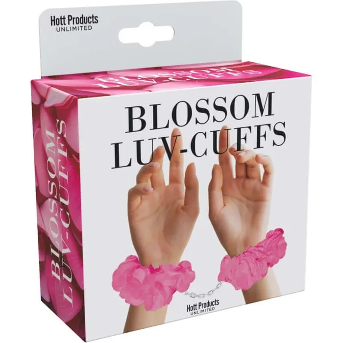 Hott Products Blossom Luv Cuffs – Pink Flower Cuffs
