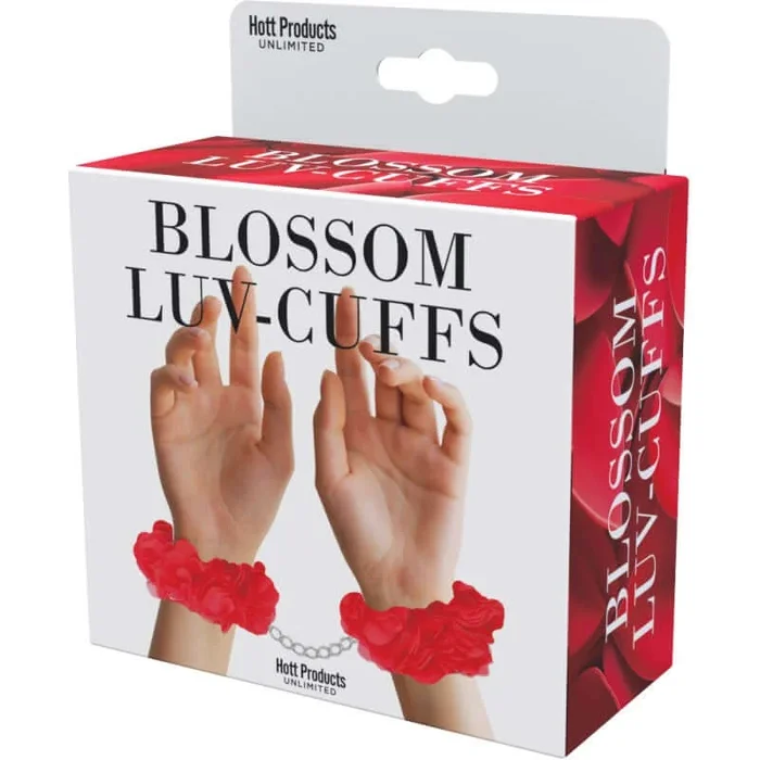 Hott Products Blossom Luv Cuffs – Red Flower Cuffs