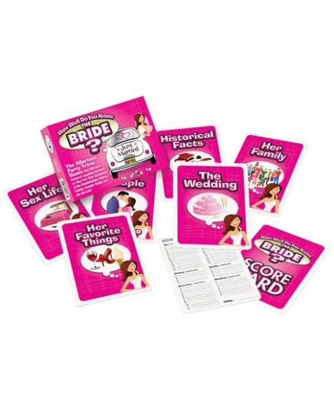 How Well Do You Know The Bachelorette/Bride? Game