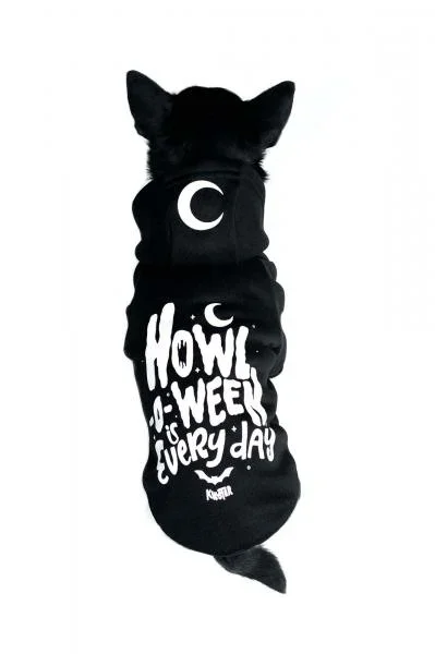 Howl Pet Hoodie – Black –