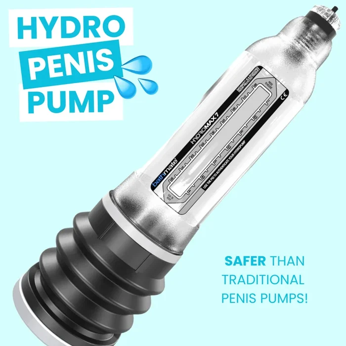 Hydromax7 Penis Pump in Clear