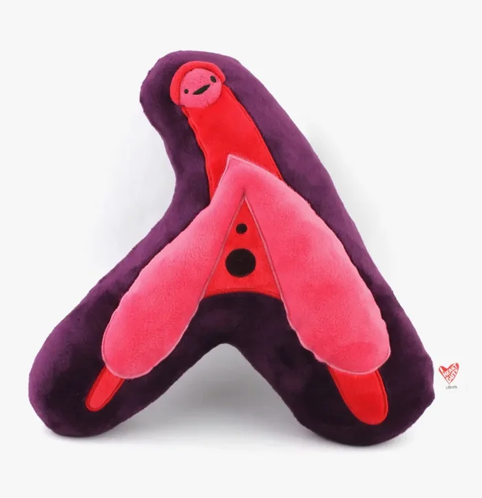 I Heart Guts Clitoris Plush