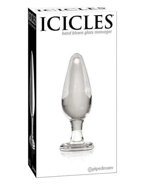 Icicles No. 26 Hand Blown Glass – Clear