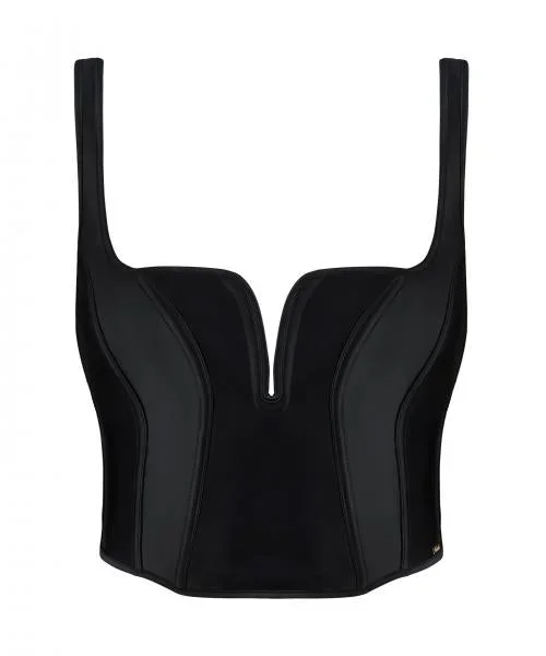 Iconic Allure Bustier – Noir –