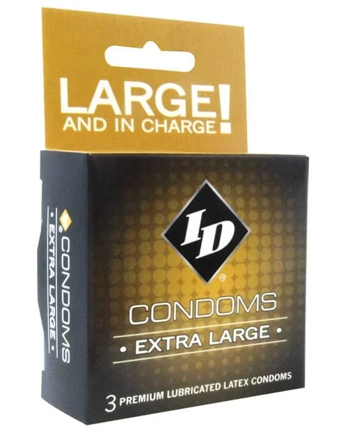 Id Extra Large Condoms – Box Of 3