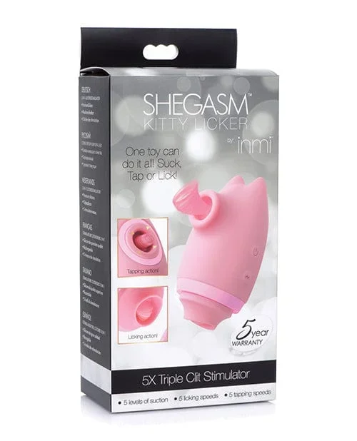 Inmi Shegasm Kitty Licker Clit Stimulator – Pink