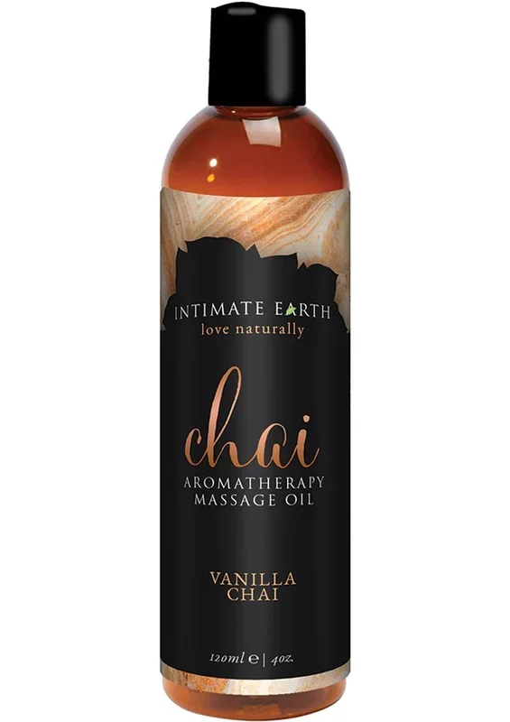 Intimate Earth Chai Aromatherapy Massage Oil Vanilla Chai