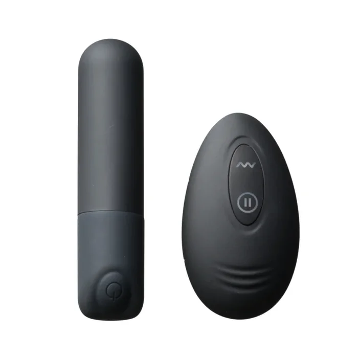 INTY Toys Pulse Bullet Vibrator With Remote Black