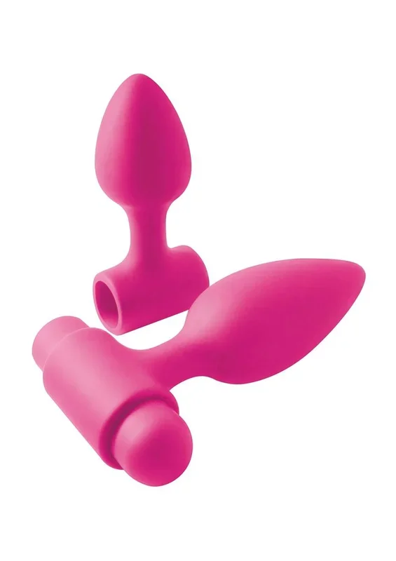 Inya Vibes-O-Spades Rechargeable Vibrating Silicone Butt Plug