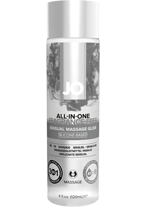 JO All-In-One Silicone Massage Glide Fragrance Free
