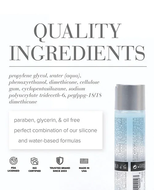 JO Classic Hybrid Lubricant Original 4 Ounce Silky Glide