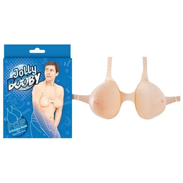 Jolly Booby – Inflatable F-Cup Boobs with Adjustable Strap