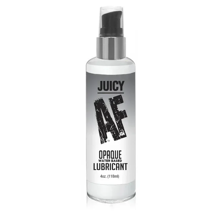 Juicy Af Water-Based Creamy White Opaque Lubricant – 4 Oz