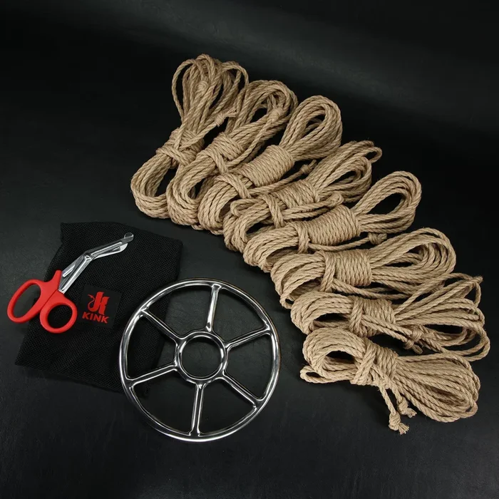 Jute Rope Bondage Suspension Kits by Kink