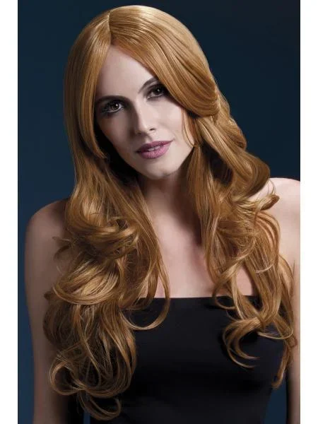 Khloe Wig Long Wave – Auburn