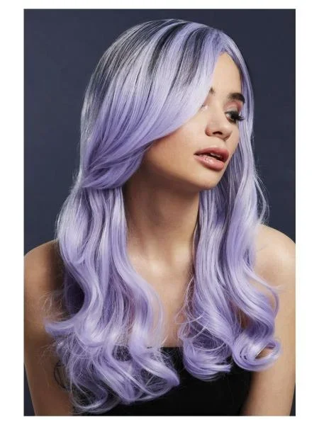 Khloe Wig Long Wave – Lilac