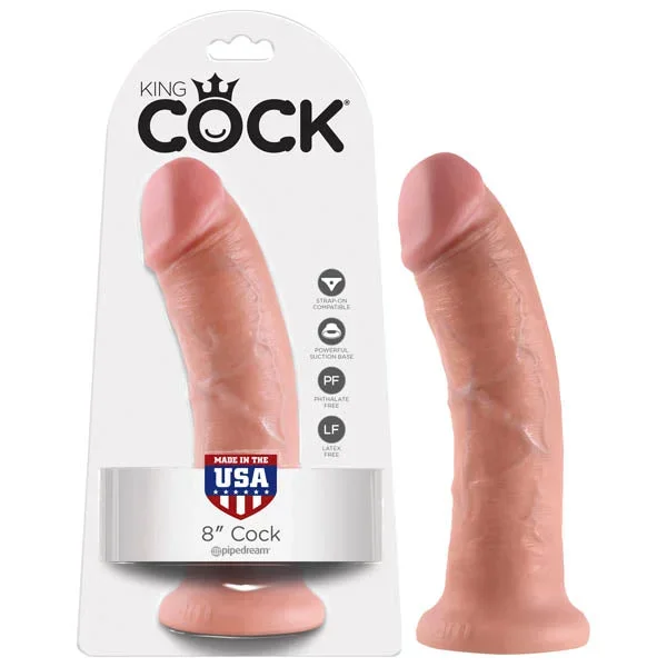 King Cock 8” Cock – Flesh 20.3 cm (8”) Dong
