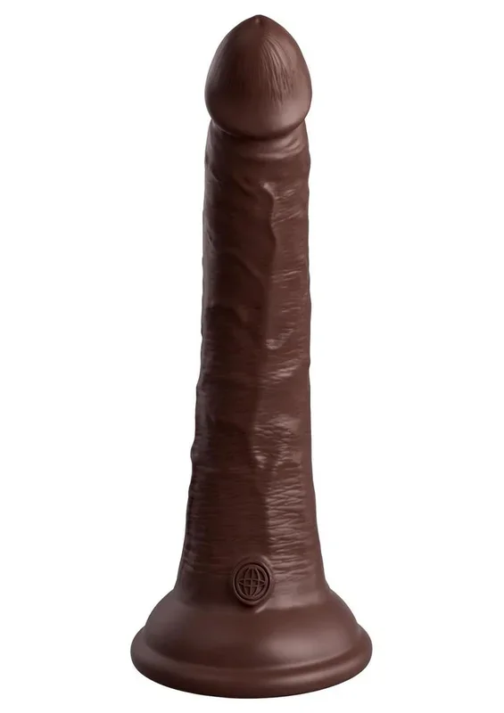 King Cock Elite Dual Density Silicone Dildo 7in