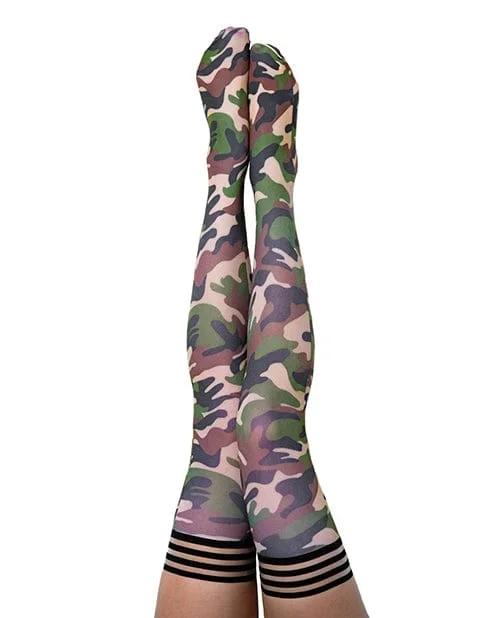 Kix’ies Alex Thigh High Camouflage A