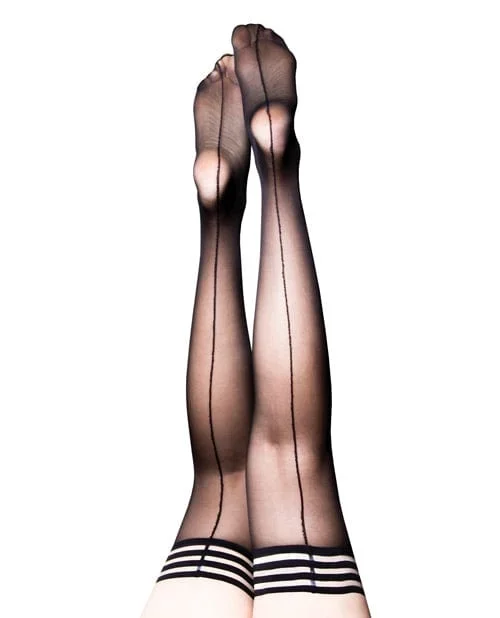 Kix’ies Lois Thigh High with Back Seam