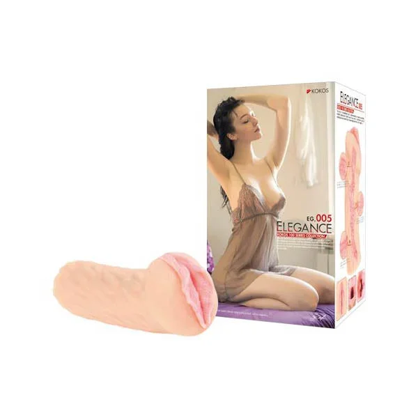 Kokos Elegance 005 – Flesh Dual Layer Vagina Stroker