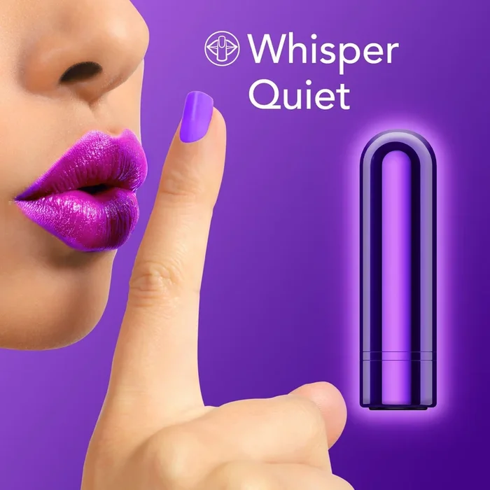 Kool Vibes Powerful Rechargeable Mini Bullet – Purple
