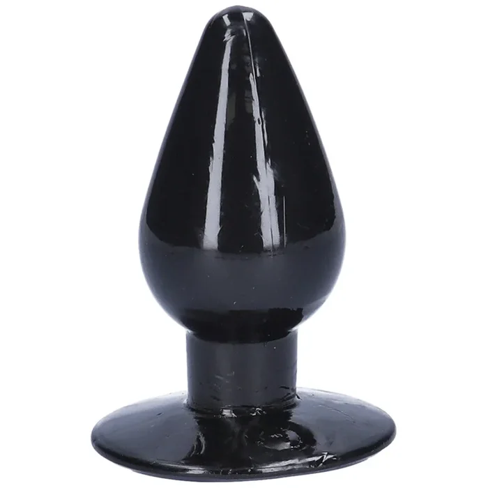 Large Tapered Anal Plug With Flat Base