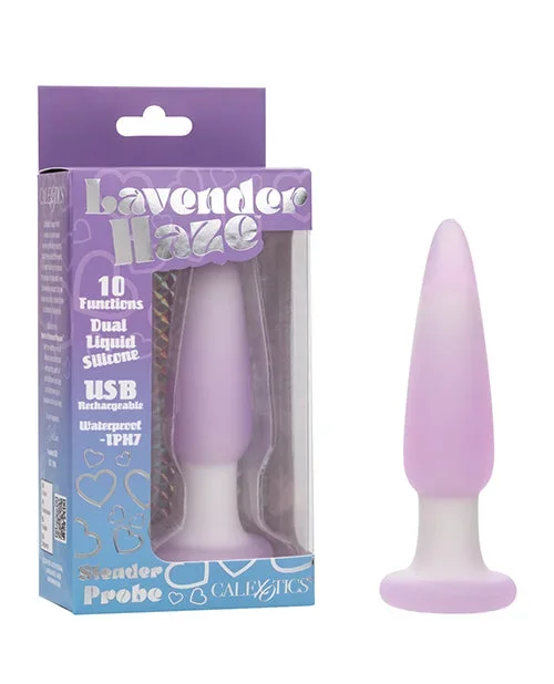 Lavender Haze Slender Anal Probe – Lavender/White