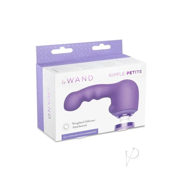 Le Wand Petite Ripple Attch Violet