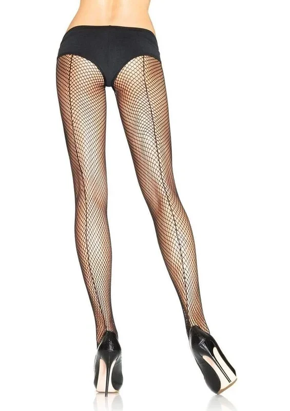 Leg Avenue Fishnet with Backseam Pantyhose