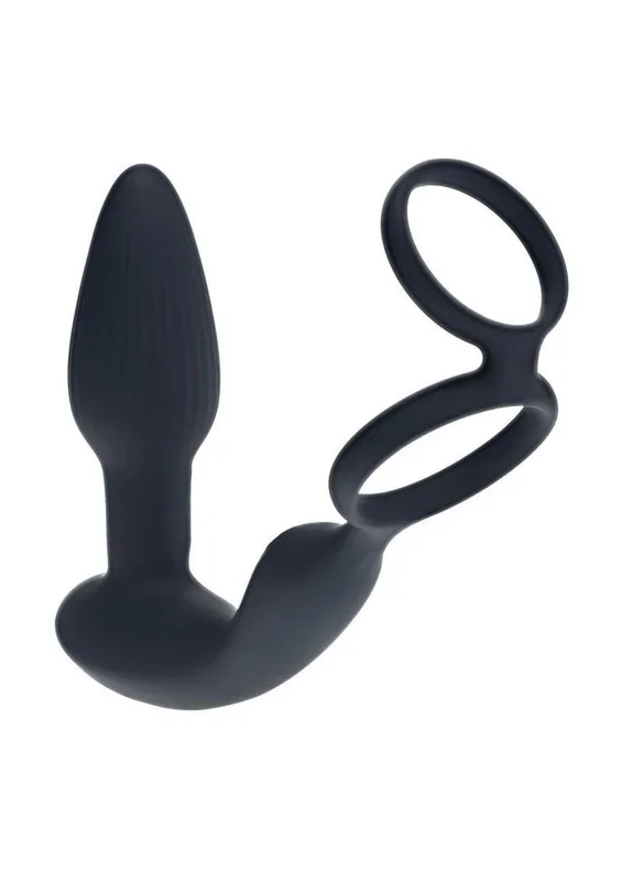 Levelz Dual Vibrating Prostate Stimulator with Cock Ring