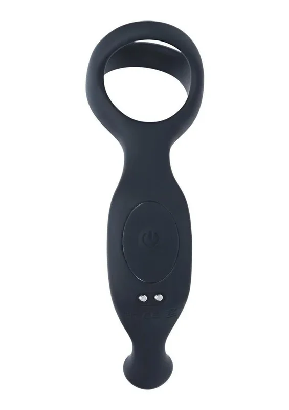 Levelz Vibrating Silicone Rechargeable Prostate Stimulator with Tri O Cock Ring