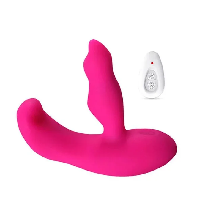 Levett Irma Pink Premium Soft Silicone Remote Control Wireless Multifunctional Clitoral & Anal Stimulator