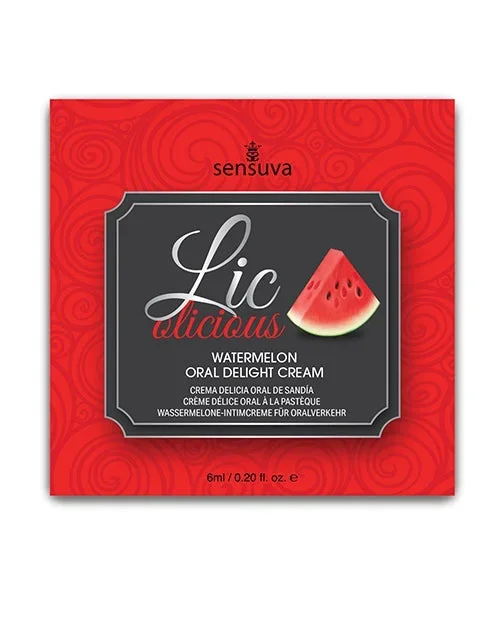 Lic O Licious Oral Delight Cream – 6ml Packet Watermelon