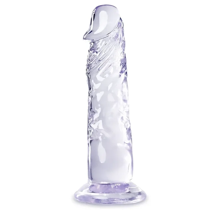 Lifelike Transparent Silicone Dildo with Suction Cup