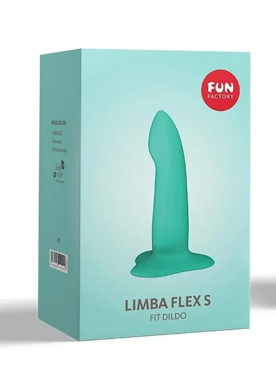 Limba S Silicone Posable Dildo with Suction Cup Base – Carribean