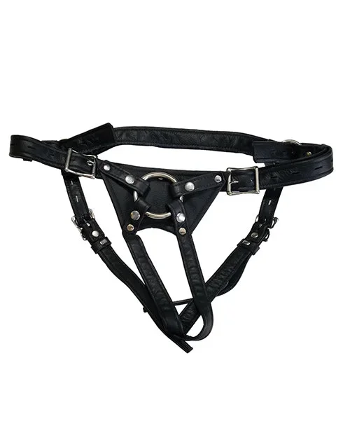 Locked In Lust Crotch Rocket Strap-On Large – Black