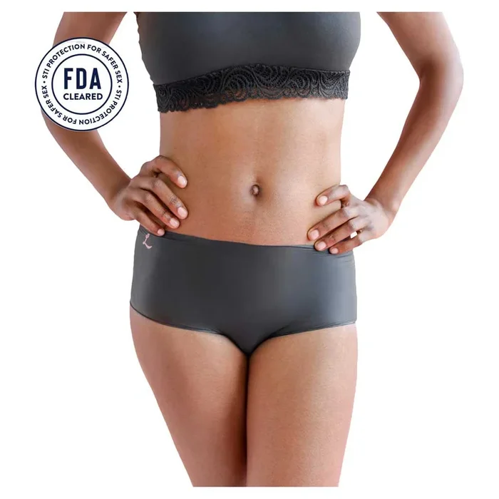 Lorals Protection Shorties – FDA-Cleared Wearable STI Protection – 4 Pack