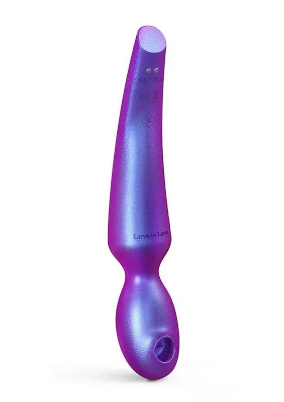Love to Love Silicone Rechargeable Sense Touch Clitoral Stimulator – Iridescent Night