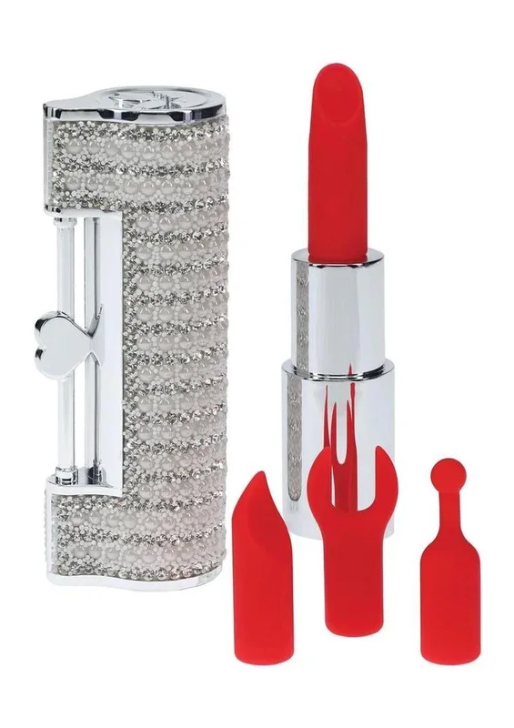 Loveline Angel Lipstick Rechargeable Silicone Vibrator