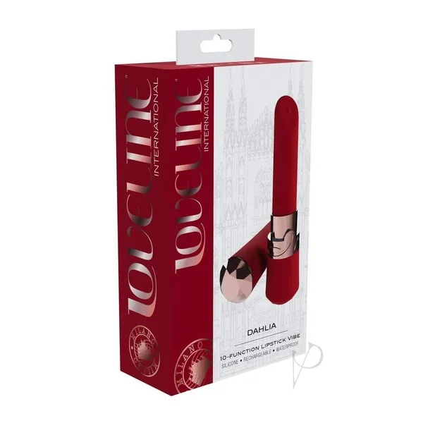 Loveline Dahlia Vibrator Red