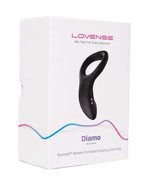 Lovense Diamo Cock Ring – Black