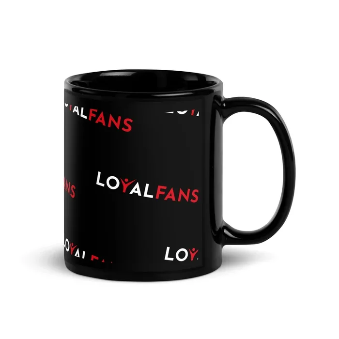 Loyalfans – Glossy Mug Black