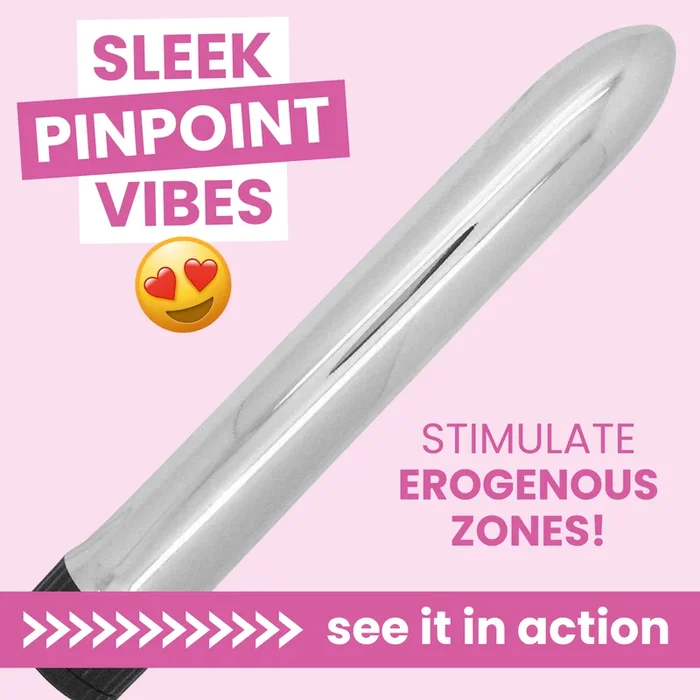 Lucky Silver – Sleek Pinpoint Vibrator